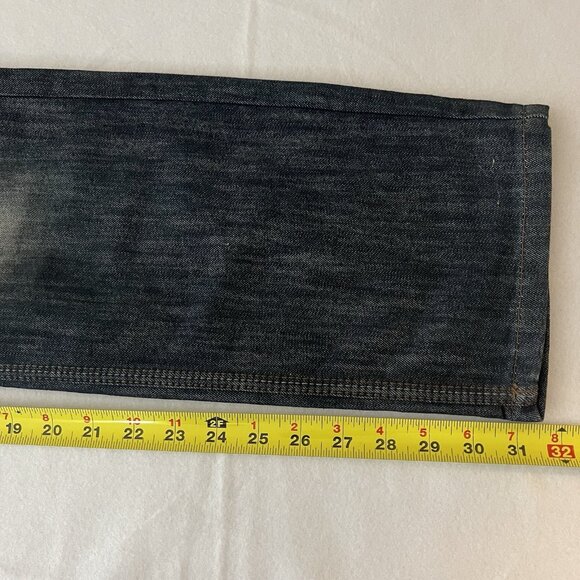 NWT Truth Substance Common Men's Ronin Blue Denim Jeans 38x32 Slim Fit Straight - Picture 12 of 12